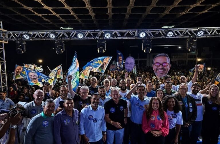 Com mais de 3 mil pessoas, Tyago Hoffmann lança candidatura a deputado federal em evento no Álvares Cabral