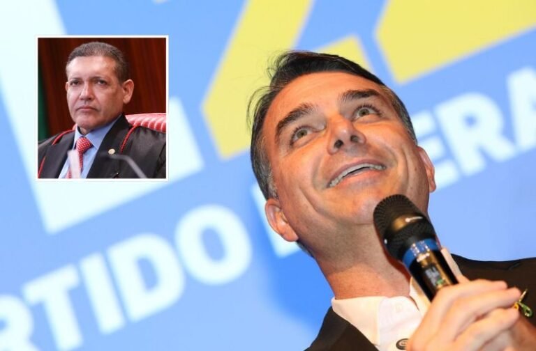 Nunes Marques determina que candidatura de Flávio Bolsonaro seja entregue ao PL