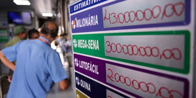 Mega-sena acumula para R$ 45 milhões; confira os números