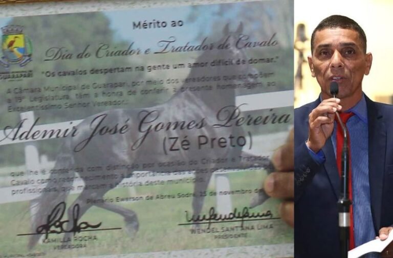 Denúncia pede apuração sobre declarações de bens do deputado Zé Preto e vínculos com o Haras Pelicano