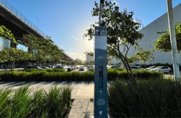 Shopping Vitória instala totens de monitoramento em áreas de grande circulação