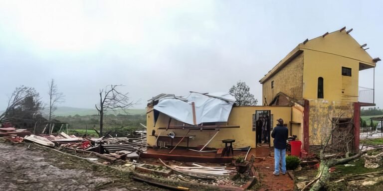 Inmet lança alerta de ciclone extratropical na Região Sul esta noite